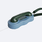 Téléphone Combiné bleu