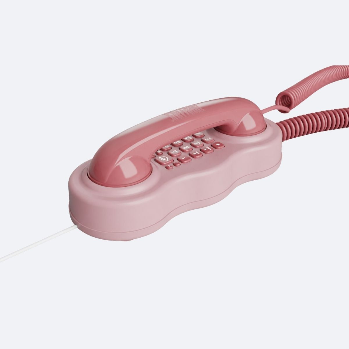 Téléphone Combiné rose 