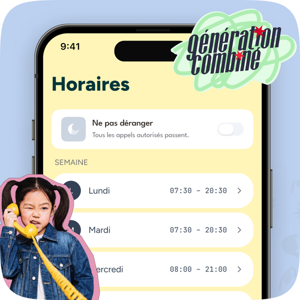 Application téléphone Combiné 
